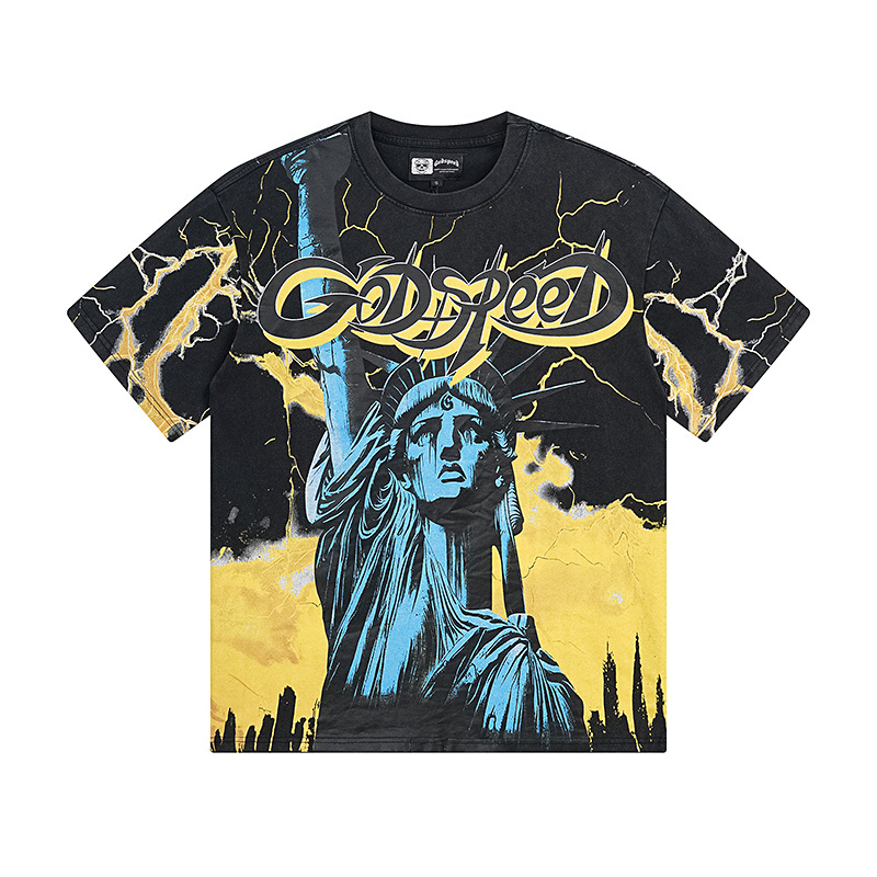 Godspeed T-Shirt Washed black 1151