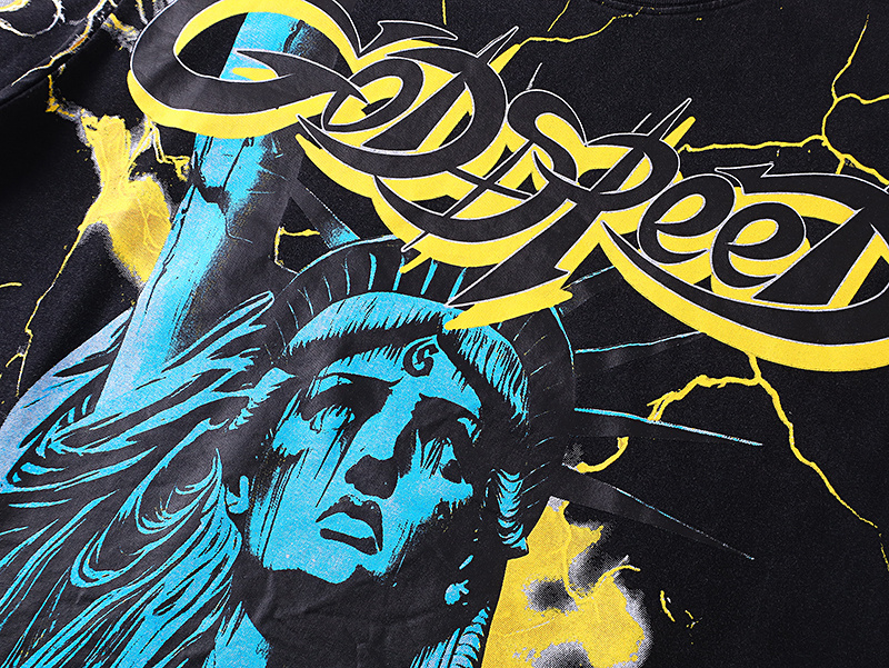 Godspeed T-Shirt Washed black 1151