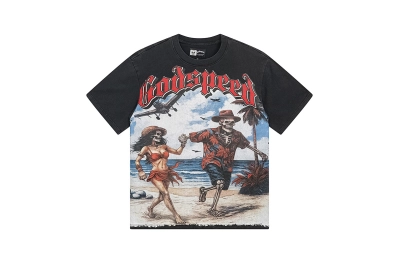 Godspeed T-Shirt Washed black 1152 02