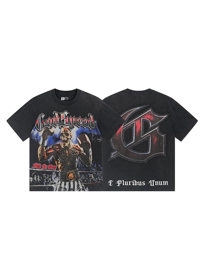 Godspeed T-Shirt Washed black 1160 01