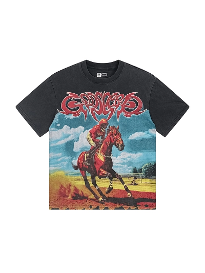 Godspeed T-Shirt Washed black 1161 02