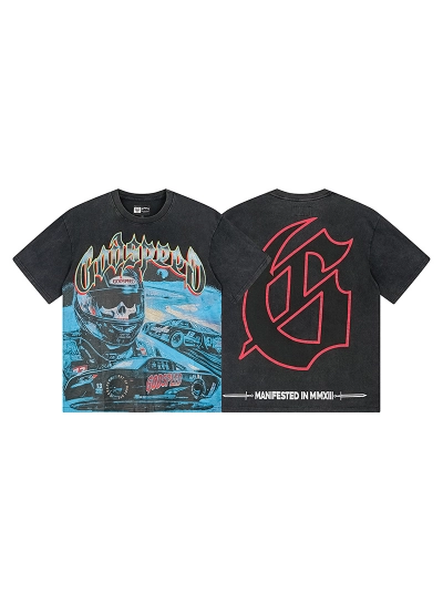 Godspeed T-Shirt Washed black 1165 01