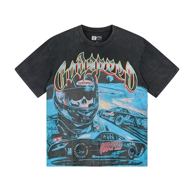 Godspeed T-Shirt Washed black 1165 02