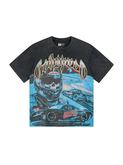 Godspeed T-Shirt Washed black 1165 02