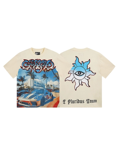 Godspeed T-Shirt Washed white 3113 01