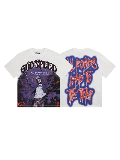 Godspeed T-Shirt Washed white 3115 01
