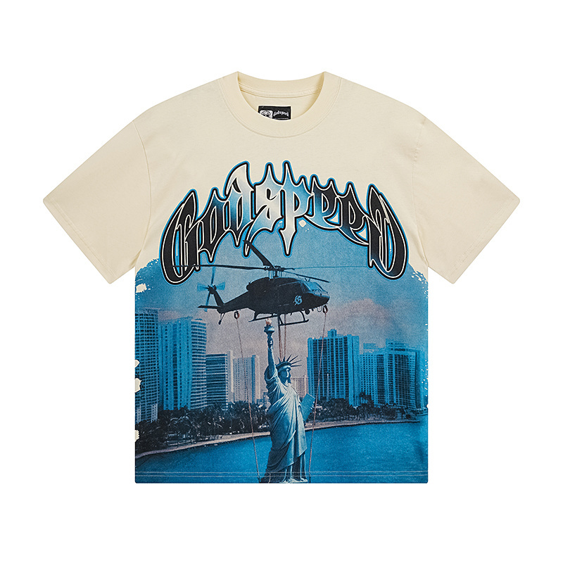 Godspeed T-Shirt Washed white 3116