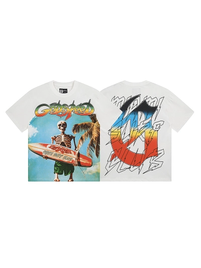 Godspeed T-Shirt Washed white 3117 01