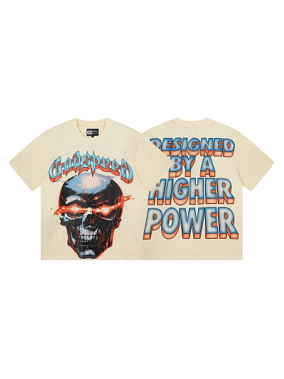 Godspeed T-Shirt Washed white 3119 01