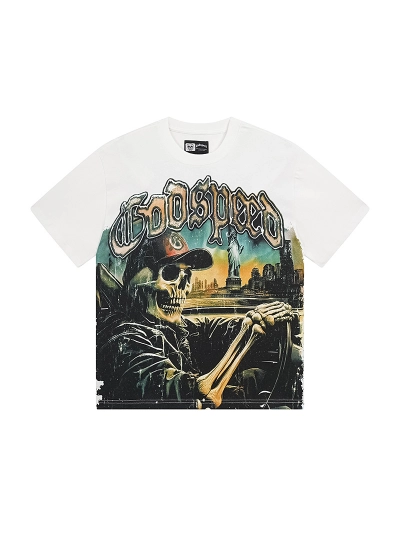 Godspeed T-Shirt Washed white 3120 02