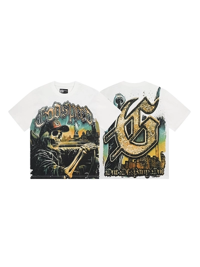 Godspeed T-Shirt Washed white 3120 01
