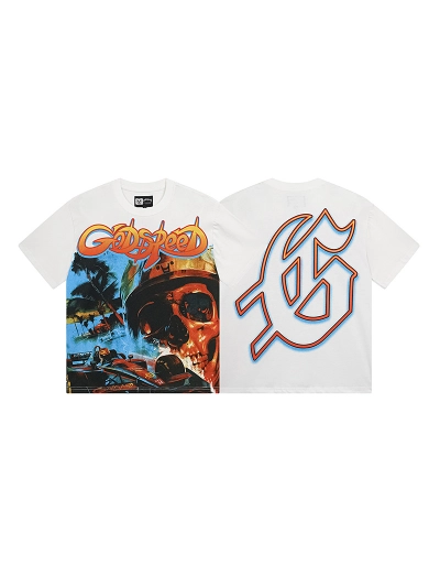 Godspeed T-Shirt Washed white 3121 01
