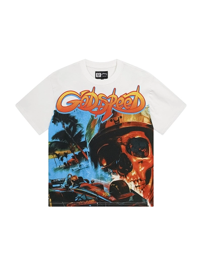 Godspeed T-Shirt Washed white 3121 02