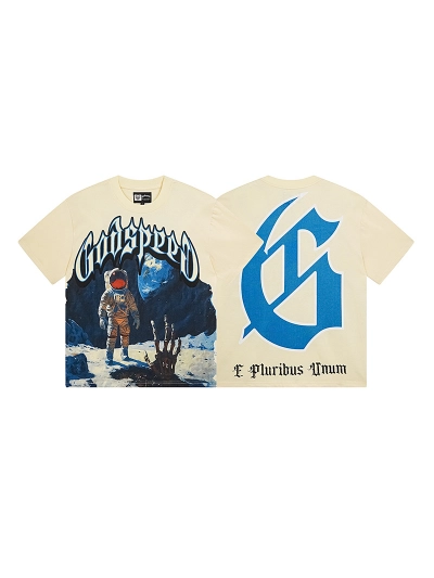Godspeed T-Shirt Washed white 3123 01