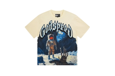 Godspeed T-Shirt Washed white 3123 02