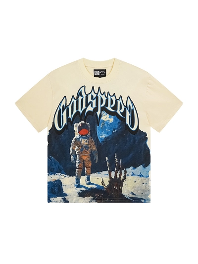 Godspeed T-Shirt Washed white 3123 02
