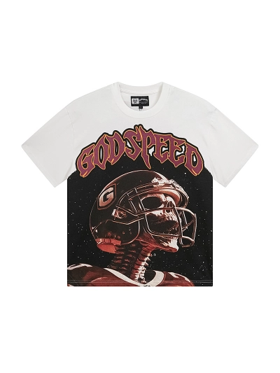 Godspeed T-Shirt Washed white 3122 02