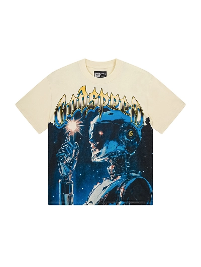 Godspeed T-Shirt Washed white 3126 02