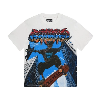 Godspeed T-Shirt Washed white 3128 02