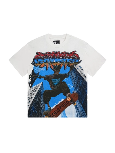 Godspeed T-Shirt Washed white 3128 02