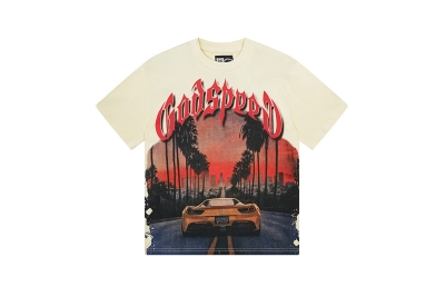 Godspeed T-Shirt Washed white 3129 02