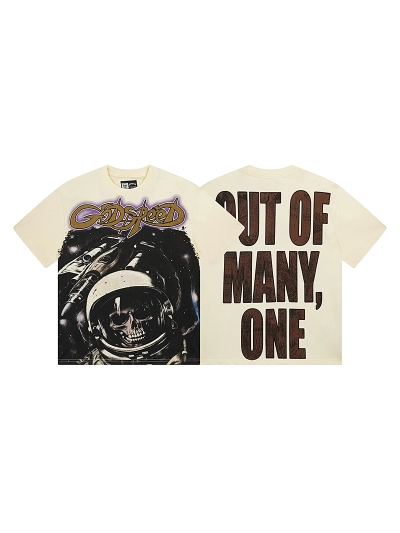 Godspeed T-Shirt Washed white 3130 01