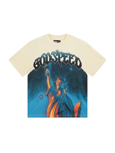 Godspeed T-Shirt Washed white 3133 02
