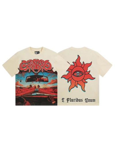 Godspeed T-Shirt Washed white 3137 01