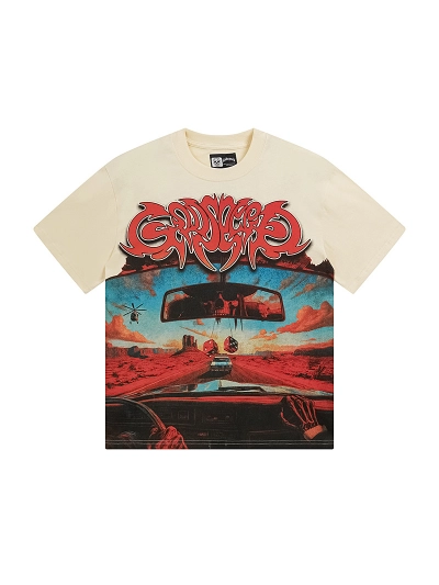 Godspeed T-Shirt Washed white 3137 02