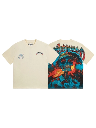 Godspeed T-Shirt Washed white 3138 01