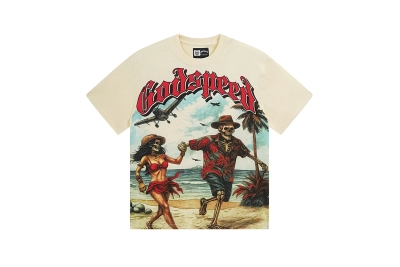 Godspeed T-Shirt Washed white 3152 02