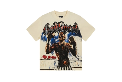 Godspeed T-Shirt Washed white 3160 02