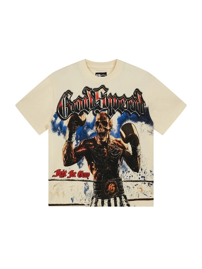 Godspeed T-Shirt Washed white 3160 02