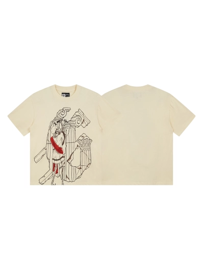 Godspeed T-Shirt Washed white 3162 01