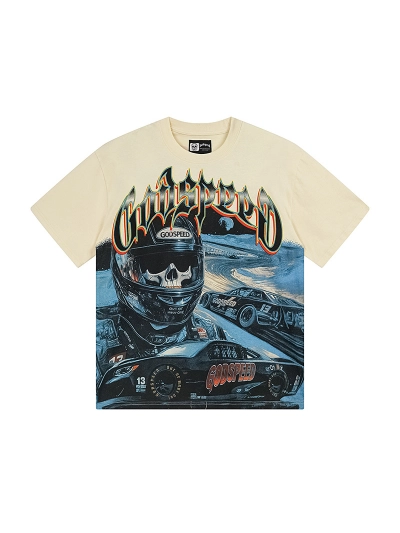 Godspeed T-Shirt Washed white 3165 02