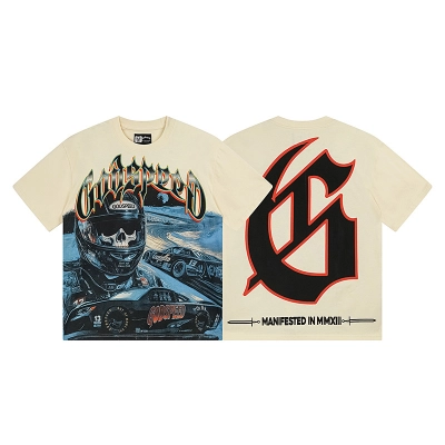 Godspeed T-Shirt Washed white 3165 01