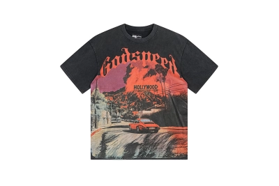 Godspeed T-Shirt Washed black 1163 02