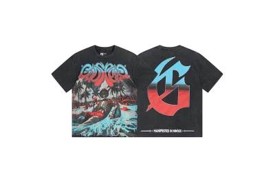 Godspeed T-Shirt Washed black 1166 01