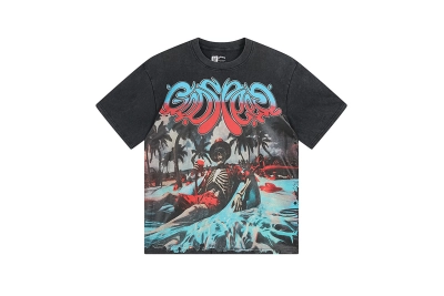 Godspeed T-Shirt Washed black 1166 02