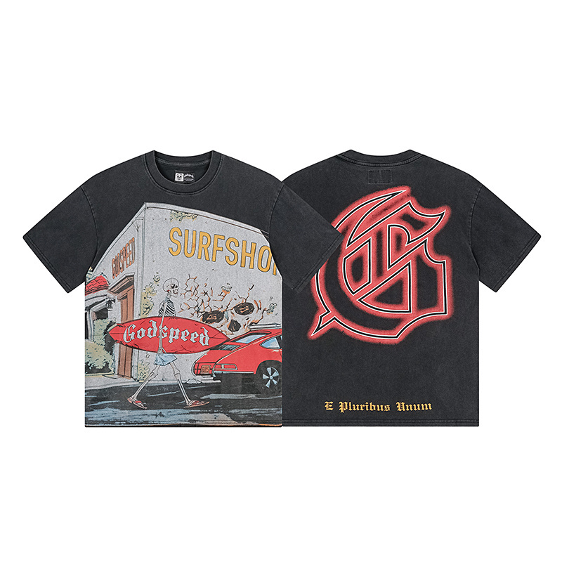 Godspeed T-Shirt Washed black 1167