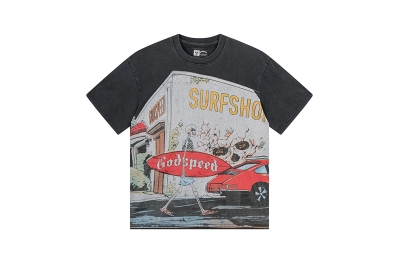 Godspeed T-Shirt Washed black 1167 02