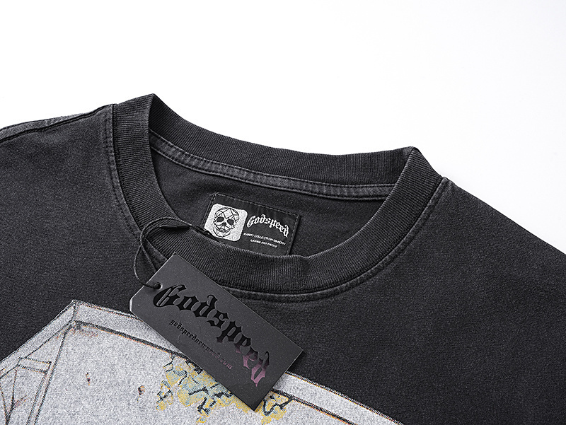 Godspeed T-Shirt Washed black 1167