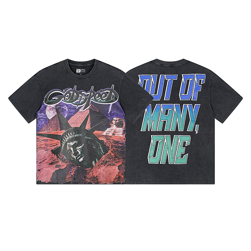 Godspeed T-Shirt Washed black 1168