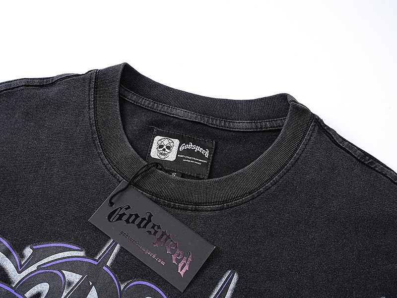 Godspeed T-Shirt Washed black 1168