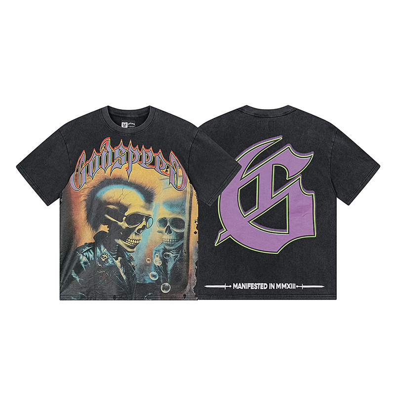 Godspeed T-Shirt Washed black 1169