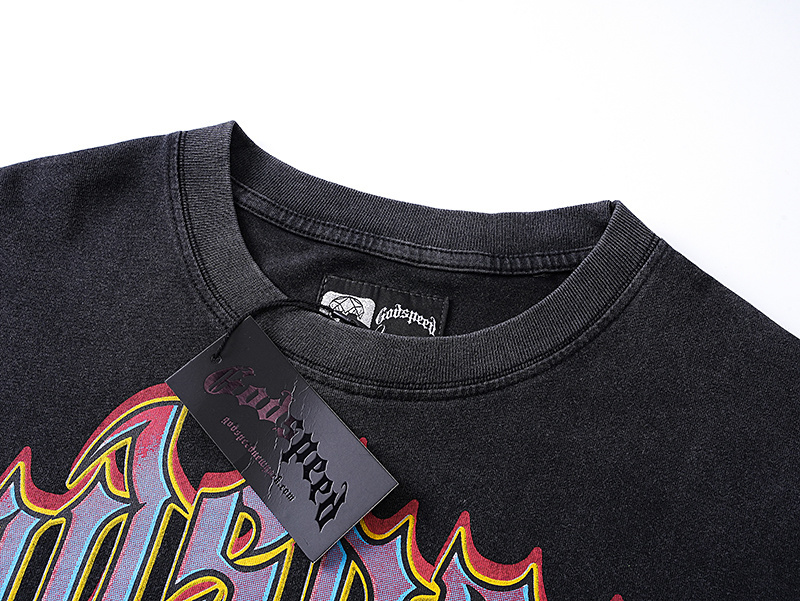 Godspeed T-Shirt Washed black 1169