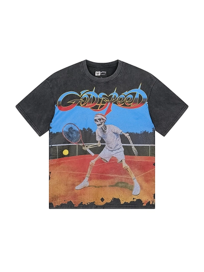 Godspeed T-Shirt Washed black 1170 02