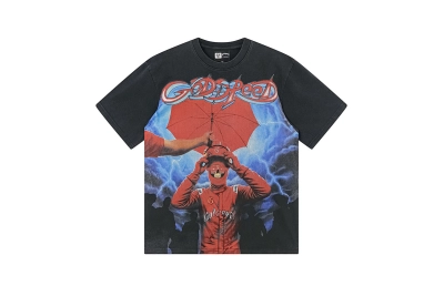 Godspeed T-Shirt Washed black 1177 02