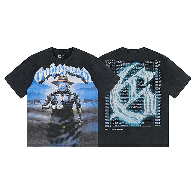 Godspeed T-Shirt Washed black 1178