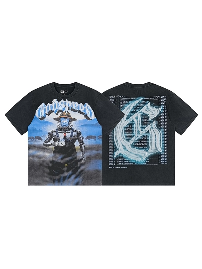 Godspeed T-Shirt Washed black 1178 01